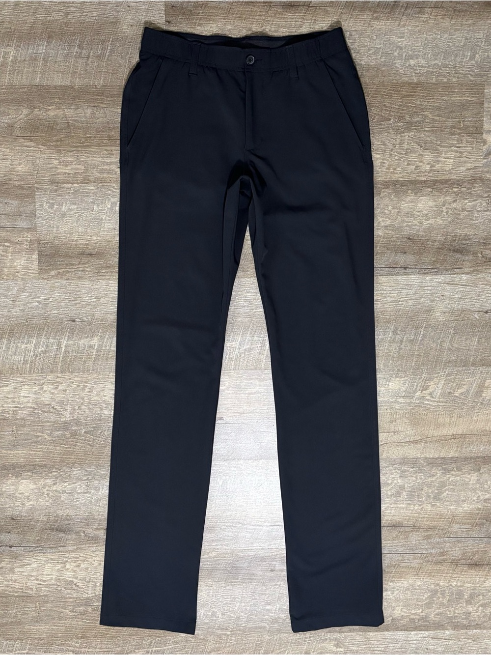 Under Armour Men's Black Performance Slim Dress Pants
